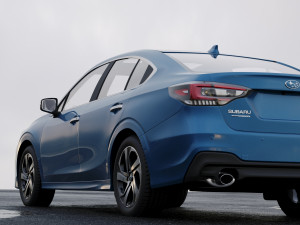 subaru legacy touring 2020 Modèle 3D