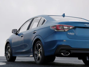 subaru legacy touring 2020 3D Model