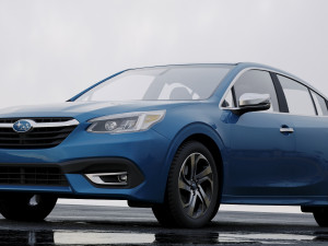subaru legacy touring 2020 Modèle 3D