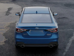 subaru legacy touring 2020 3D Model