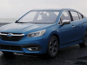 subaru legacy touring 2020 Modèle 3D