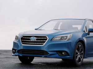 subaru legacy 2014 3D Model