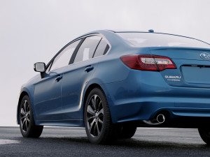 subaru legacy 2014 3D Model