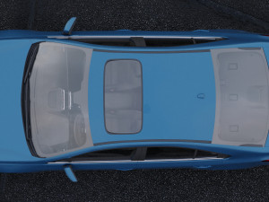 subaru legacy 2014 3D Model