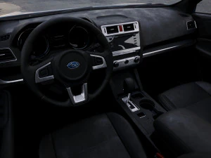 subaru legacy 2014 3D Model