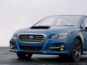 subaru levorg 2015 3D Модель
