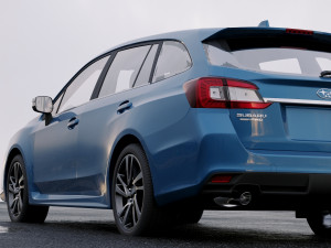 subaru levorg 2015 3D-Modell