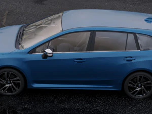 subaru levorg 2015 3D Model