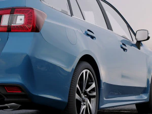 subaru levorg 2015 3D Model