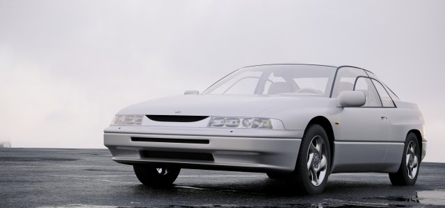 subaru svx 1992 3D Model .c4d .max .obj .3ds .fbx .stl .blend