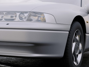 subaru svx 1992 3D Model
