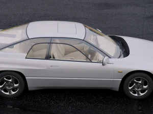 subaru svx 1992 3D Model