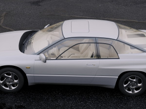 subaru svx 1992 3D Model