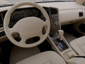 subaru svx 1992 3D Model