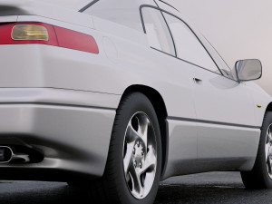 subaru svx 1992 3D Model