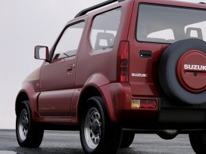 suzuki jimny 2012 3D मॉडल