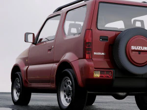 suzuki jimny 2012 3D Model