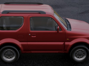suzuki jimny 2012 3D मॉडल