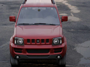 suzuki jimny 2012 3D Model