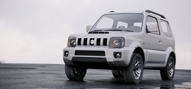 suzuki jimny 2013 Modelo 3D .c4d .max .obj .3ds .fbx .stl .blend