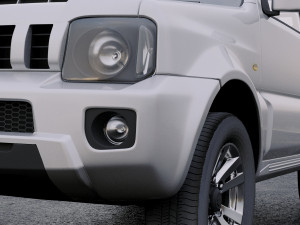 suzuki jimny 2013 Modelo 3D
