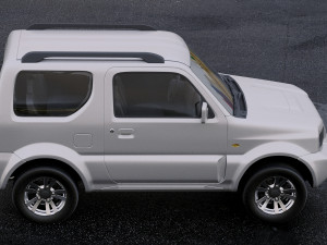 suzuki jimny 2013 Modelo 3D
