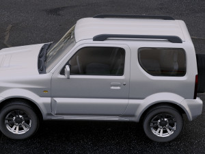 suzuki jimny 2013 Modelo 3D