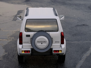 suzuki jimny 2013 Modelo 3D