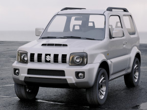suzuki jimny 2013 Modelo 3D