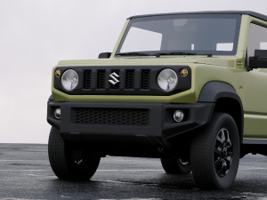 suzuki jimny sierra 2019 3D 模型