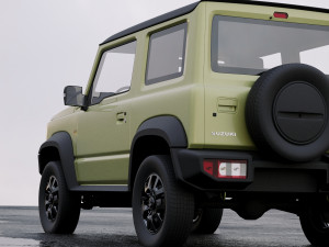 suzuki jimny sierra 2019 3D 模型