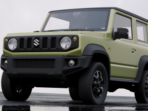 suzuki jimny sierra 2019 3D 模型