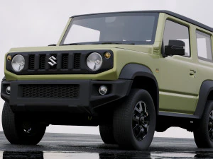 suzuki jimny sierra 2019 3D Model