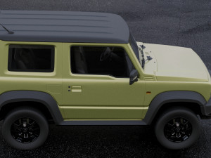 suzuki jimny sierra 2019 3D 模型