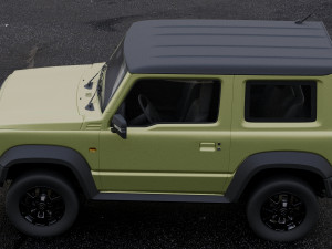 suzuki jimny sierra 2019 3D 模型