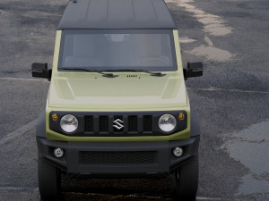 suzuki jimny sierra 2019 3D 模型