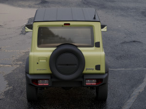 suzuki jimny sierra 2019 3D 模型