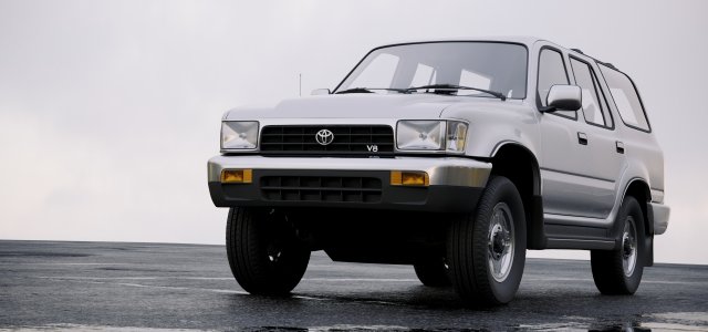 toyota 4runner 1992 3D 模型 .c4d .max .obj .3ds .fbx .stl .blend 