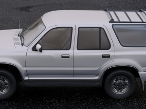 toyota 4runner 1992 3D 模型