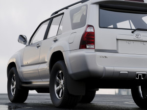 toyota 4runner 2005 3D Модель