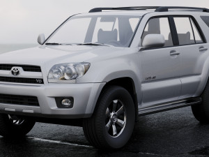 toyota 4runner 2005 3D Модель