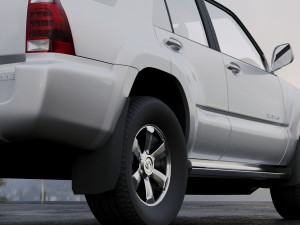 toyota 4runner 2005 3D Модель