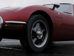 toyota 2000gt 1969 3D Model
