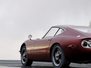 toyota 2000gt 1969 3D Model