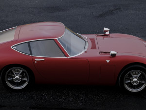 toyota 2000gt 1969 3D Model