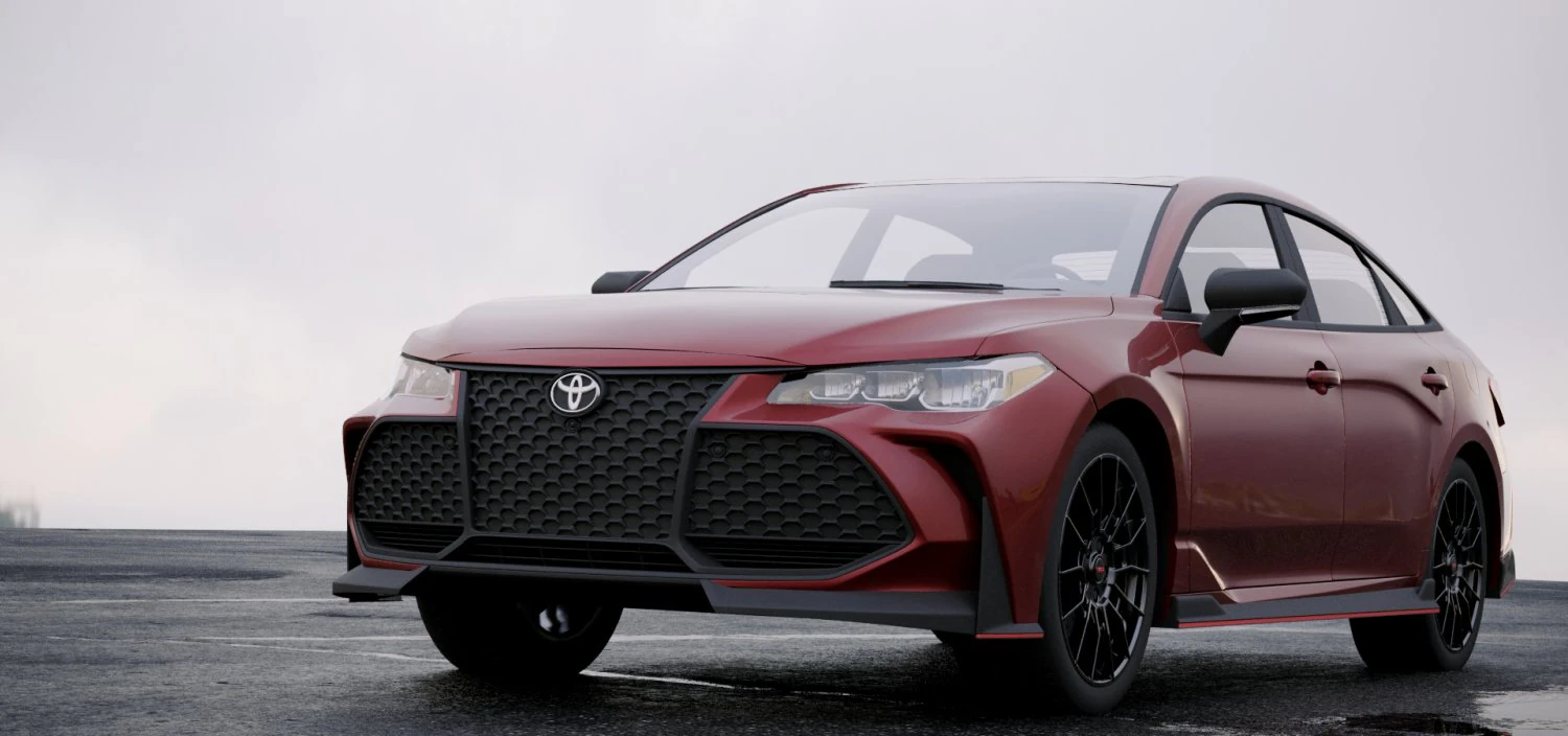 toyota avalon trd 2018 3D Model .c4d .max .obj .3ds .fbx .stl .blend 