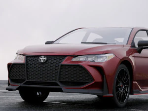 टोयोटा एवलॉन टीआरडी 2018 3D मॉडल