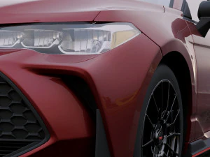 toyota avalon trd 2018 3D Model
