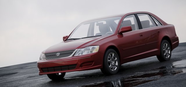 toyota avalon xl 2001 Modelo 3D .c4d .max .obj .3ds .fbx .stl .blend 