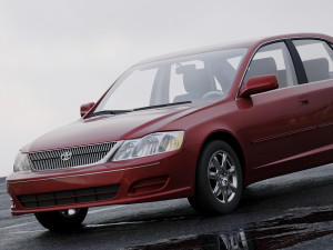 toyota avalon xl 2001 3D 模型